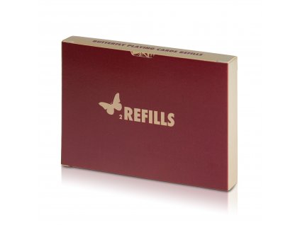 Karty Butterfly Playing Cards Refill 2 Pack Červené