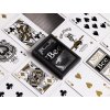 Fóliované karty Bee Metalluxe Silver Playing Cards