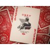 Pokerové karty Obey Red Edition Playing Cards by theory11