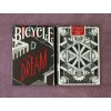 Bicycle Dream Silver Playing Cards (Red Seal, Ťuknuté)