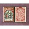 Legends Playing Cards V1 Firecracker Red