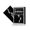 Fontaine Glitch Black Playing Cards