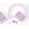 Black Roses Lavender Playing Cards