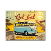 Fém képeslap - VW Get Lost