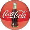 Fémtábla: Coca-Cola - 35x35 cm
