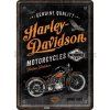 Fém képeslap - Harley-Davidson Timeless Tradition