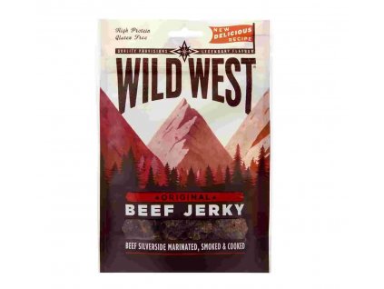 Wild West Hovädzie Jerky Original