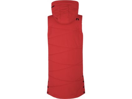 hannah damska dlouha zateplena vesta ela 0