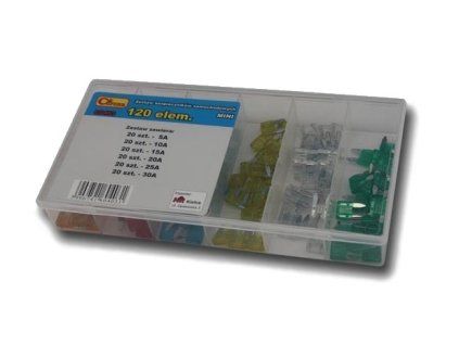 Sada pojistek mini 120ks