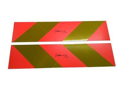 Reflexní tabule - auto 2ks samolepící