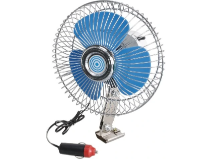 Ventilátor 12V maxi ⌀ 150 kovový