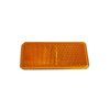 Odrazka 90x40 mm oranžová samolepící