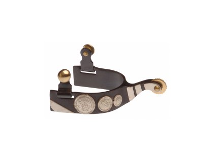 0040436 black spurs wmetal plate sr00023