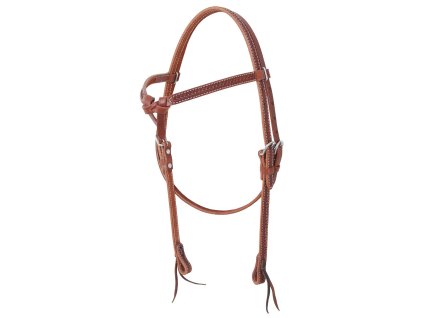 0013407 pools browband headstall 23752 with basket tooling pl00301