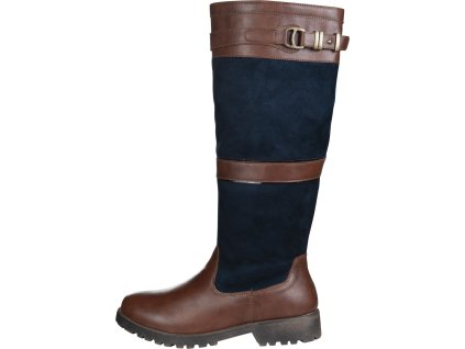 Bélelt, valódi bőrből készült HKM Meghan lovaglócsizma