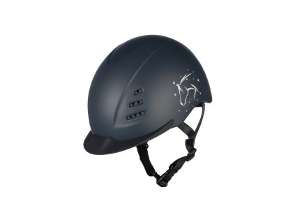 Jazdecká prilba HKM Kali deep blue
