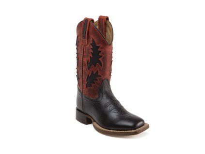 bsc1984 westernstiefel kinder rot schwarz 1920x1920