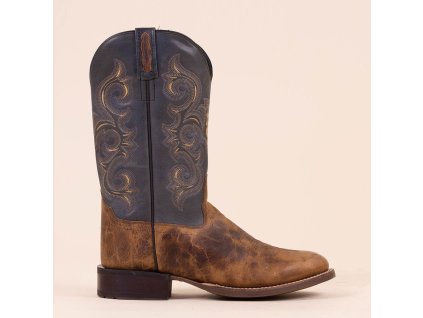 old west 5708 cowboylaarzen bruin grijs