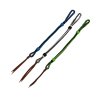 0019352 whip cane in braided nylon with glitter effect dm00411