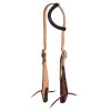0044880 one ear western bridle dark floral tooling plh01035