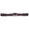 kinnriemen leder dunkelbraun