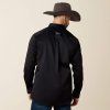 ariat team logo twill fitted western shirt (2)
