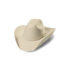 westernovy klobuk wyoming bone
