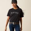 ariat boot stitch logo t shirt