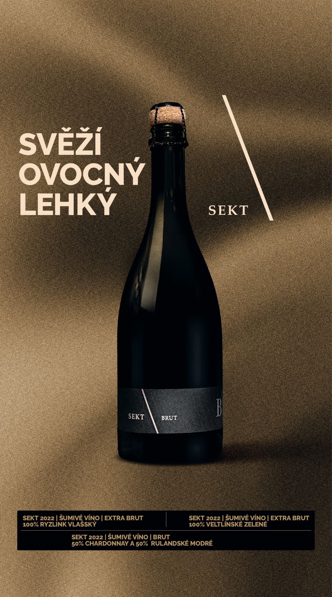 Great News for Sparkling Wine Lovers: Three Exclusive Sparkling Wines from Our Winery!