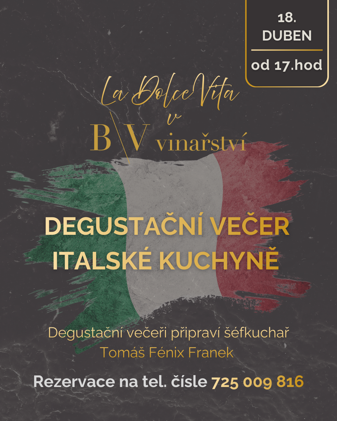 "La Dolce Vita" v B\V vinařství