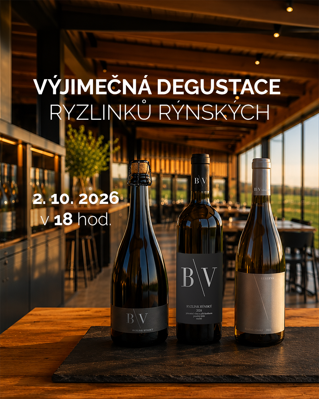 Od soutěže v Německu na Výjimečnou degustaci Ryzlinků rýnských