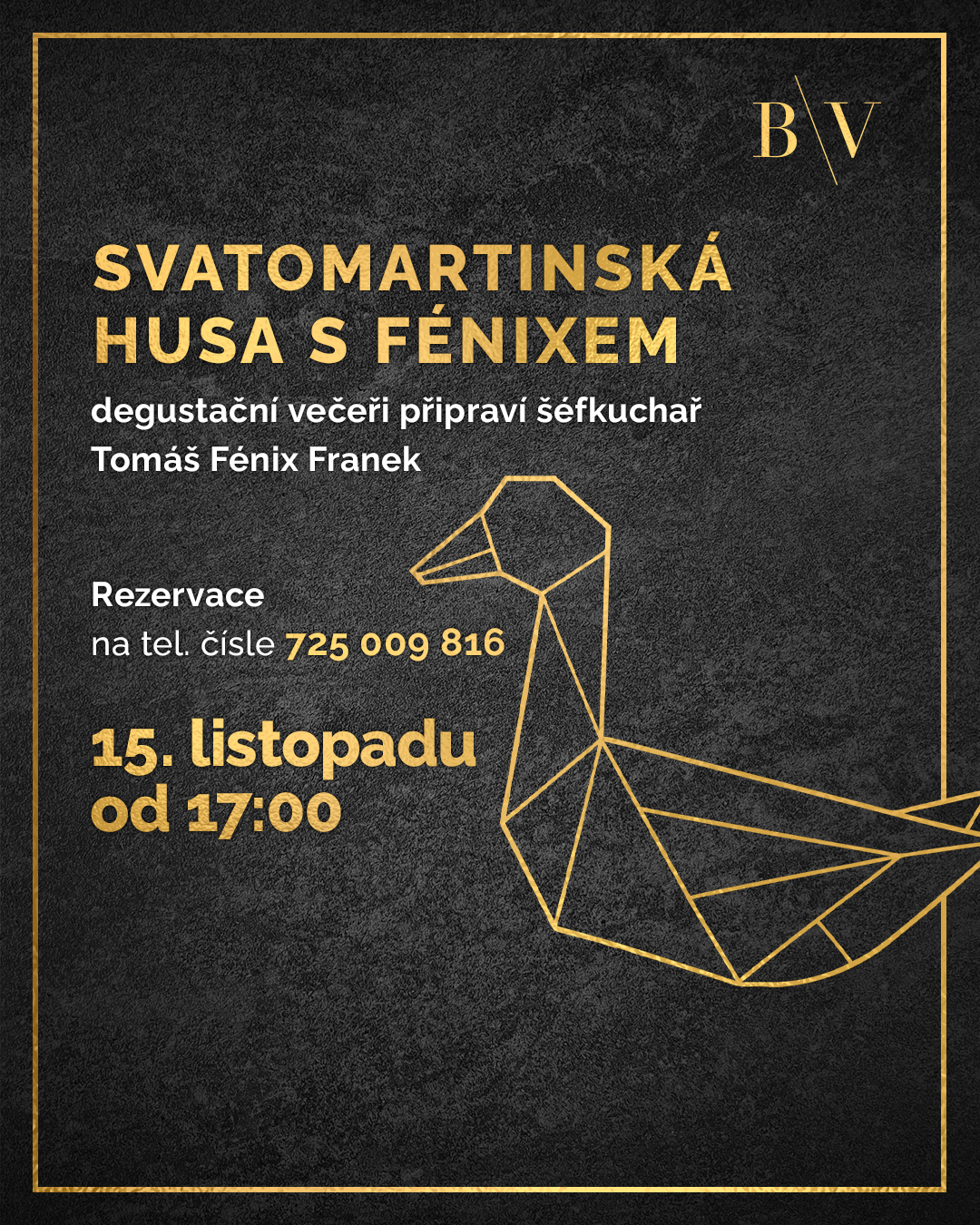 Svatomartinská Husa s Fénixem!