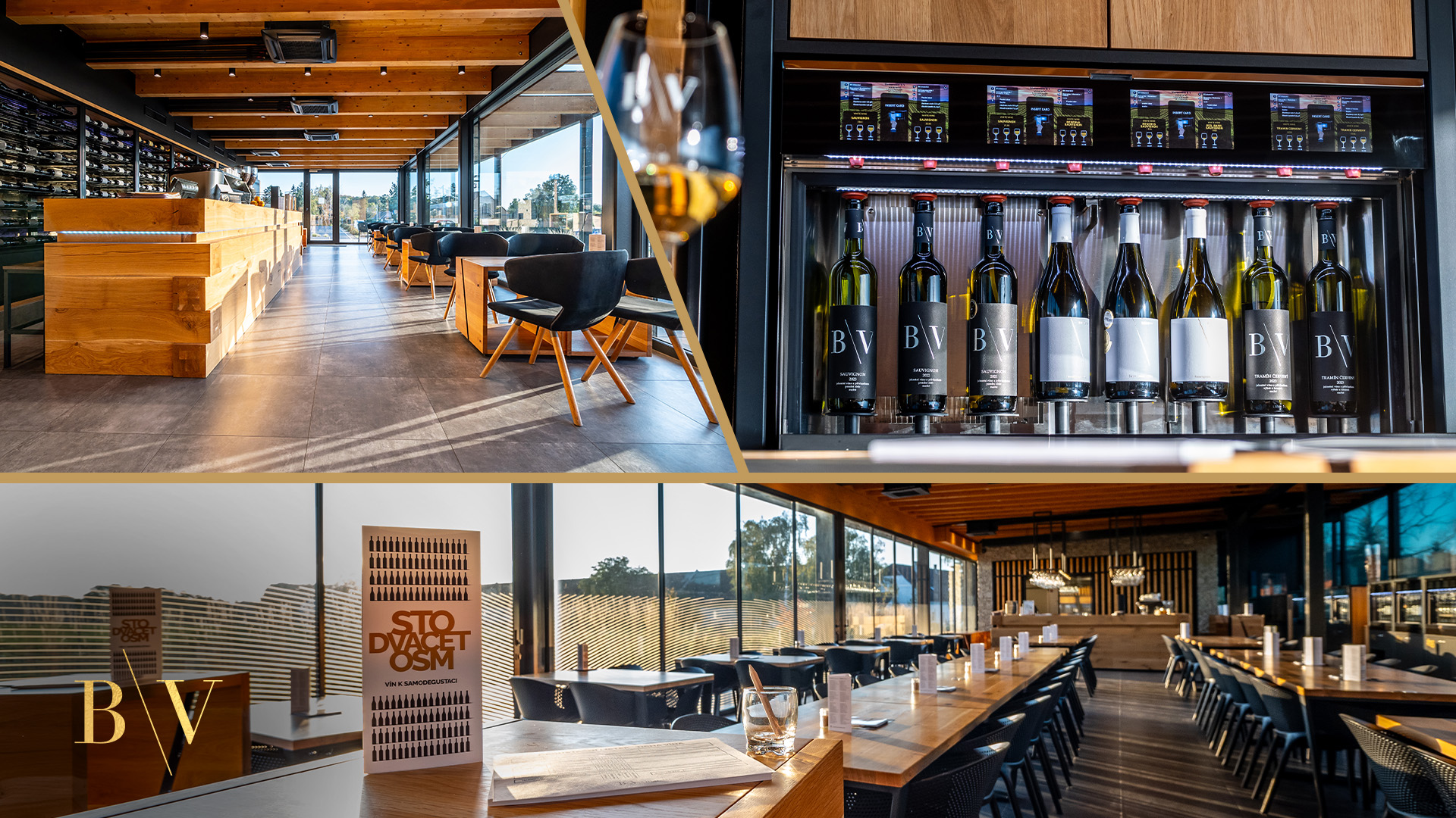 B\V vinařství interiér