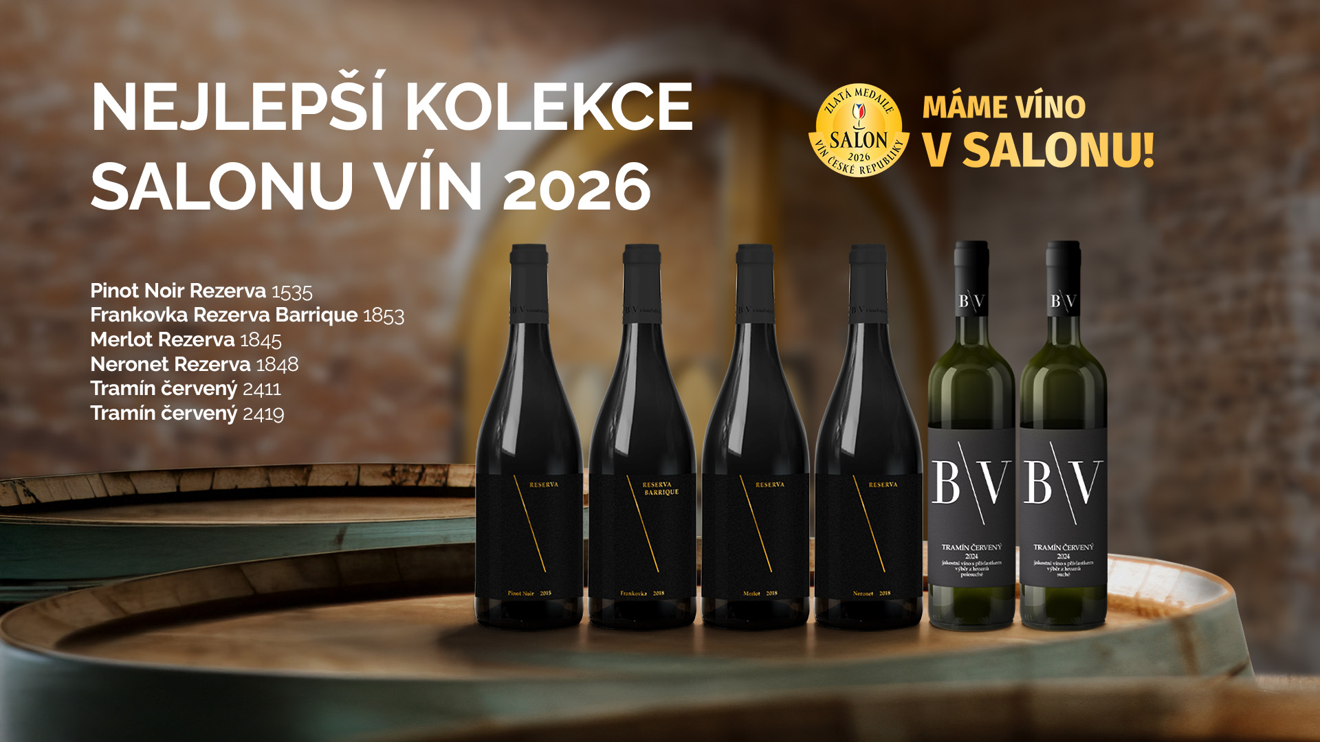 Nejlepší kolekce salonu vín 2026