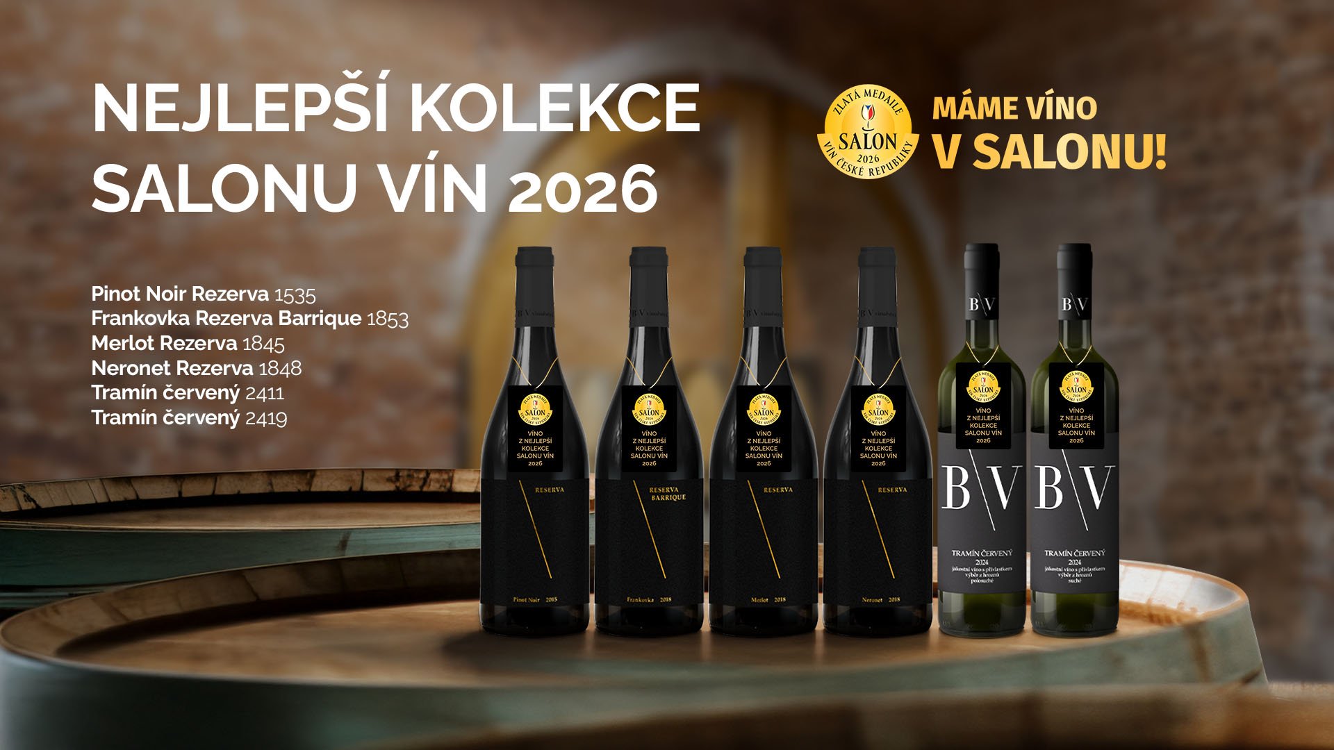 Nejlepší kolekce salonu vín 2026