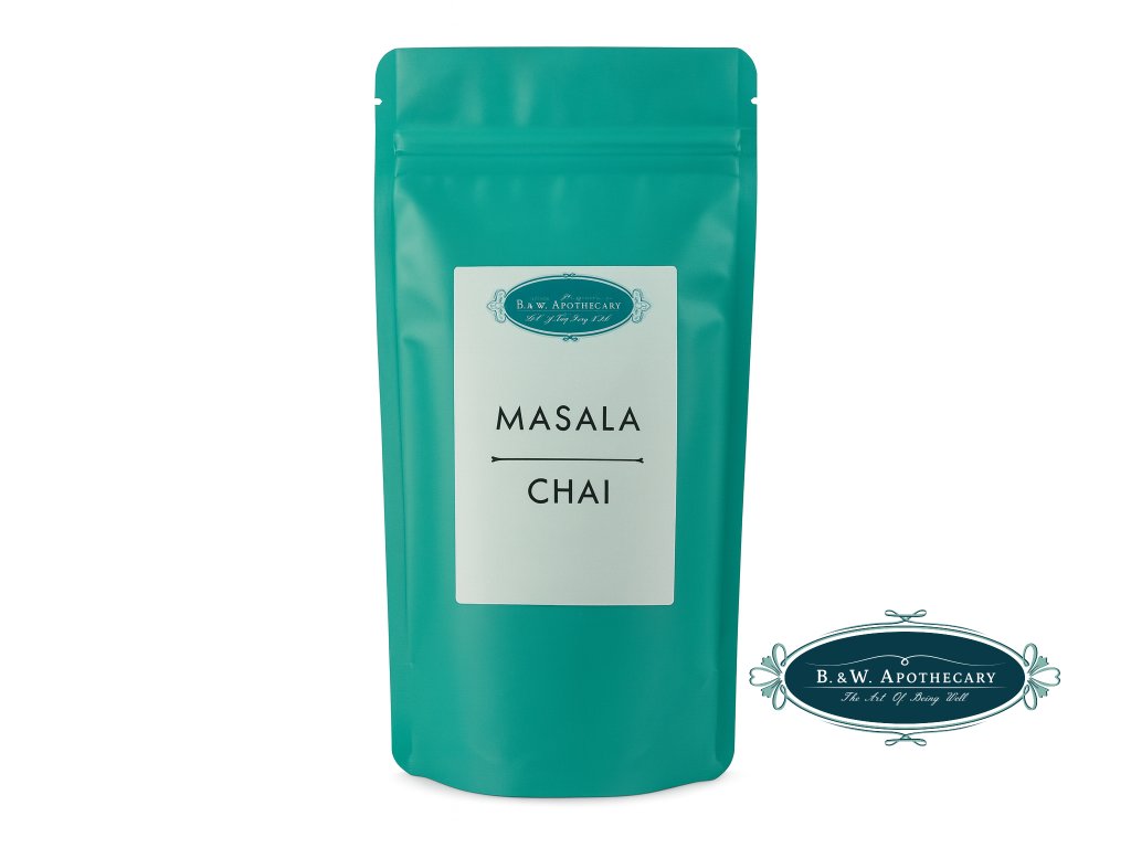 B.& W. Apothecary Masala Chai černý čaj, bio 50 g