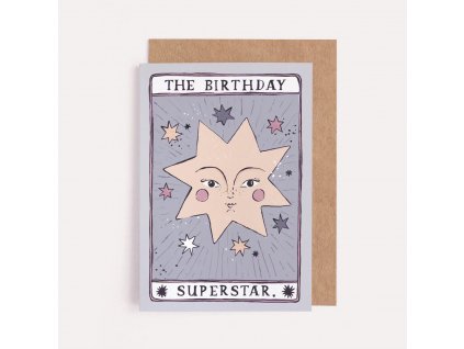 Narozeninové přání Tarot The Birthday Superstar