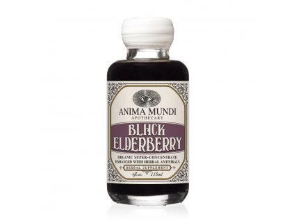 Anima Mundi Black Elderberry Syrup 118 ML super chutný elixír