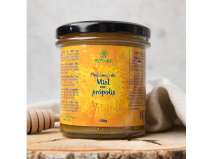 Med s propolisem, bio 400 g
