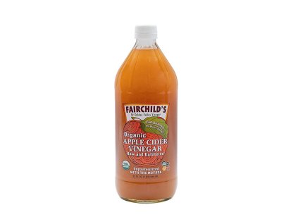 Fairchild’s Jablečný ocet s mateční kulturou, 473 ml, bio