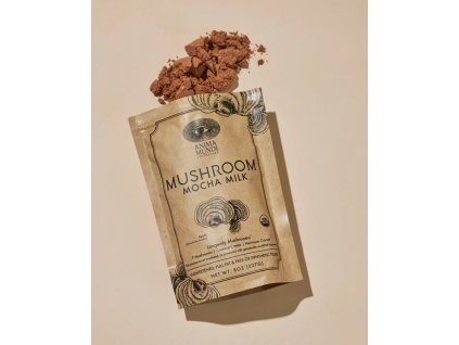 Anima Mundi Mushroom Mocha Milk, mléko dlouhověkosti 227 g