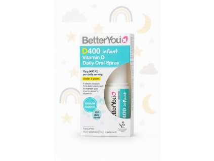 BetterYou D400 Infant – Vitamin D sprej pro děti