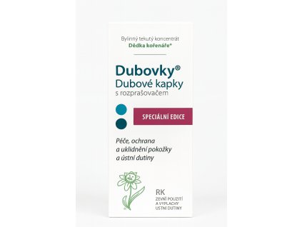 Dědek kořenář Dubové kvapky s rozprašovačem, 50 ml speciální edice