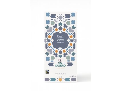 Earl Grey – černý čaj Fairtrade, 25 sáčků