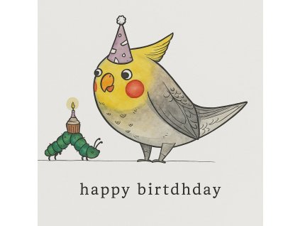 Pohlednice Ligarti Happy Birdthday