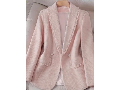 Růžové sako