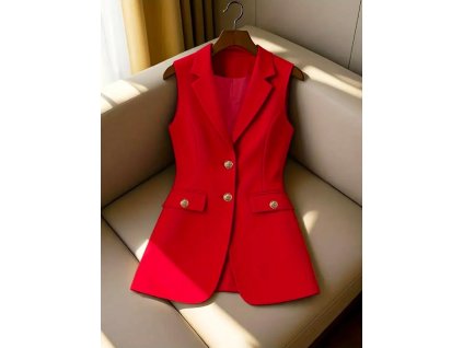 Vesta elegantní červená