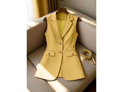 Vesta elegantní žlutá
