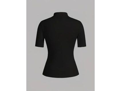 Top se stojáčkem černý