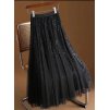 Sukně černá třpyt 1